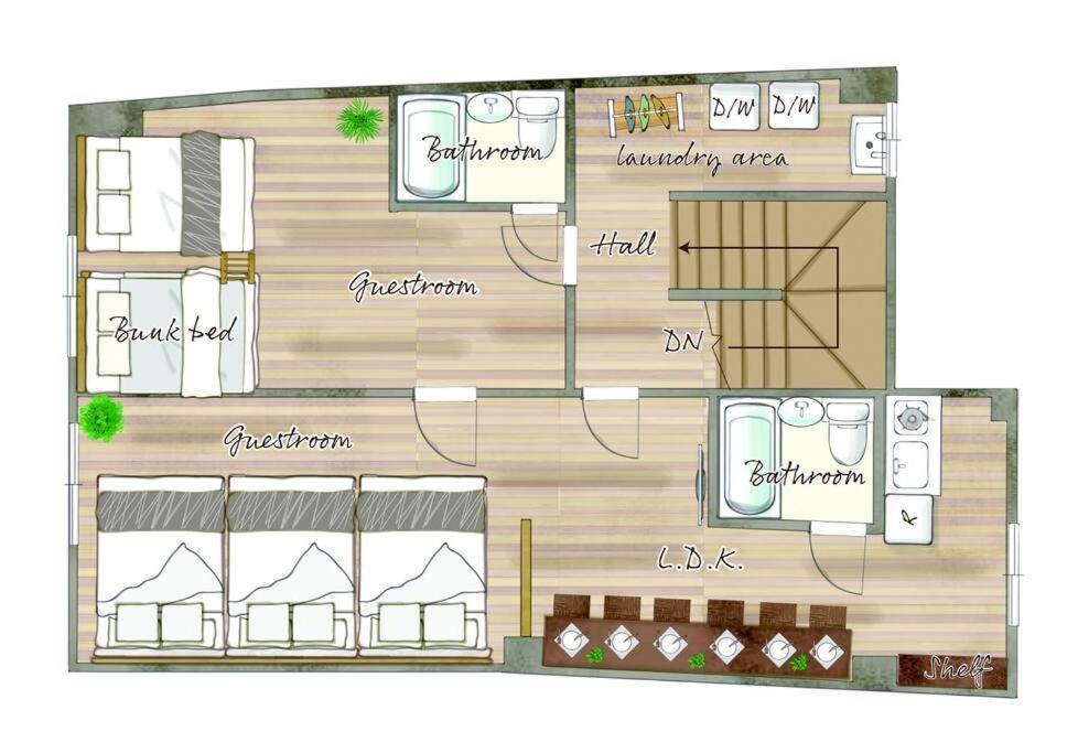 公寓 Ikemune Bldg. 4f / Im4 大阪